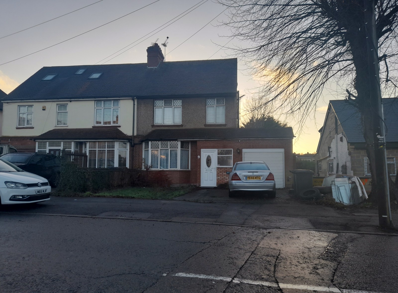 Houses on Oakley Road, Luton