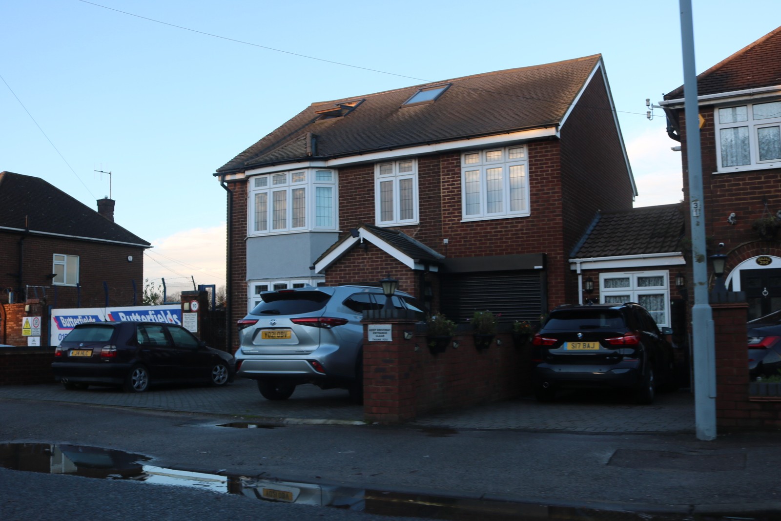 Houses on Selbourne Road, Luton